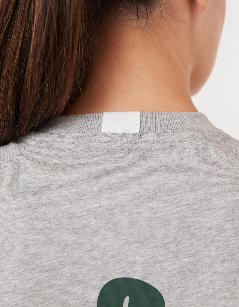 Float Tracks Tee Grey Marle