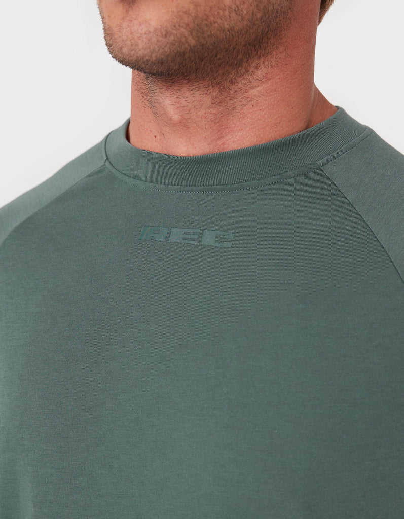 Oxy Chunk Tee Dk Jade