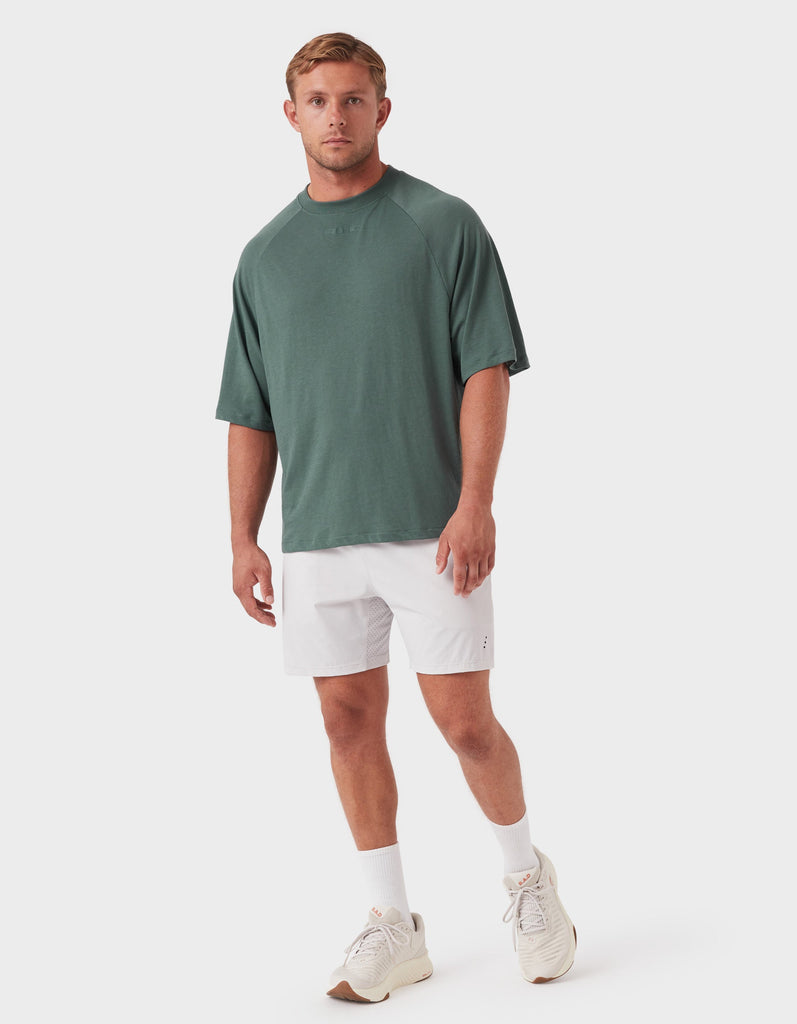 Oxy Chunk Tee Dk Jade