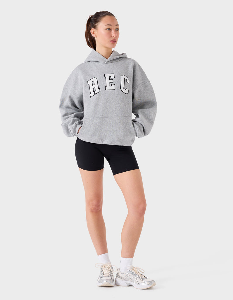 Float Fleece REC Hood Grey Marle