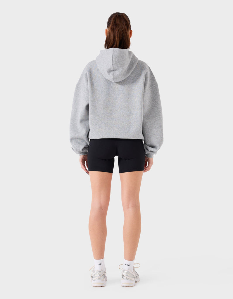 Float Fleece REC Hood Grey Marle