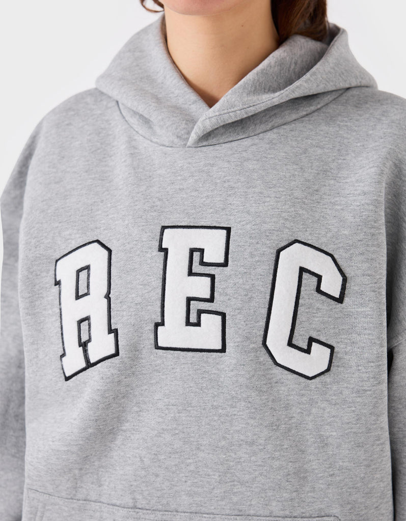 Float Fleece REC Hood Grey Marle