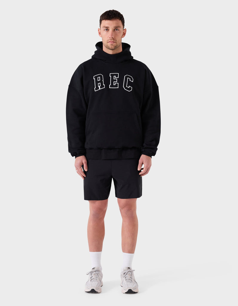 Mass Fleece REC Hood Black