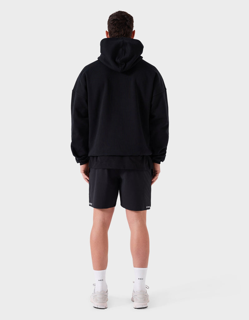Mass Fleece REC Hood Black