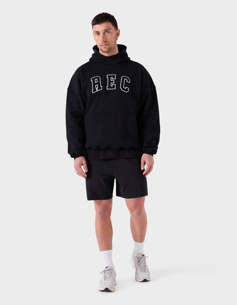 Mass Fleece REC Hood Black