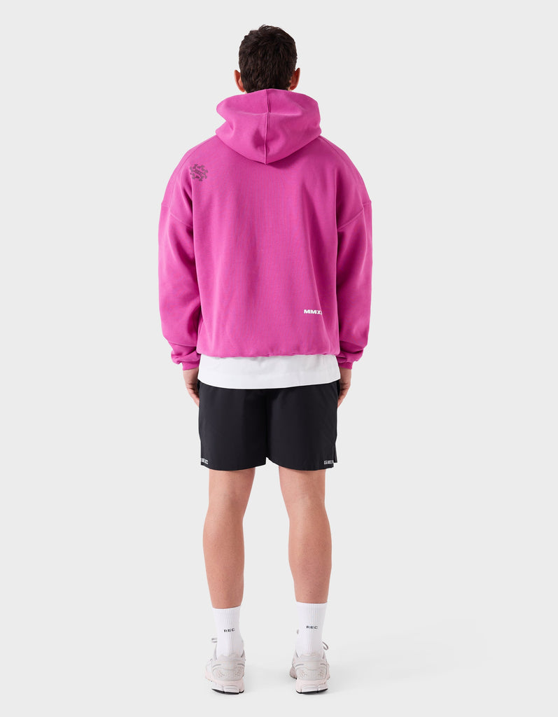 Mass Fleece MXV Hood Magenta