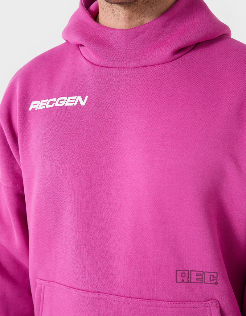Mass Fleece MXV Hood Magenta