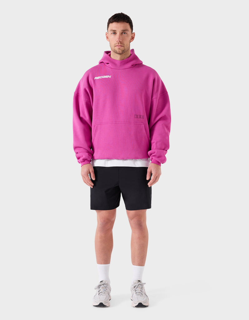 Mass Fleece MXV Hood Magenta
