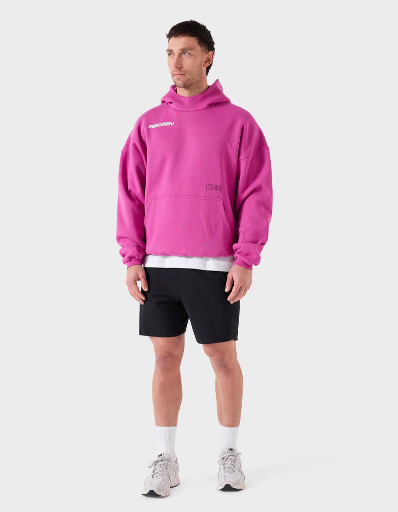 Mass Fleece MXV Hood Magenta